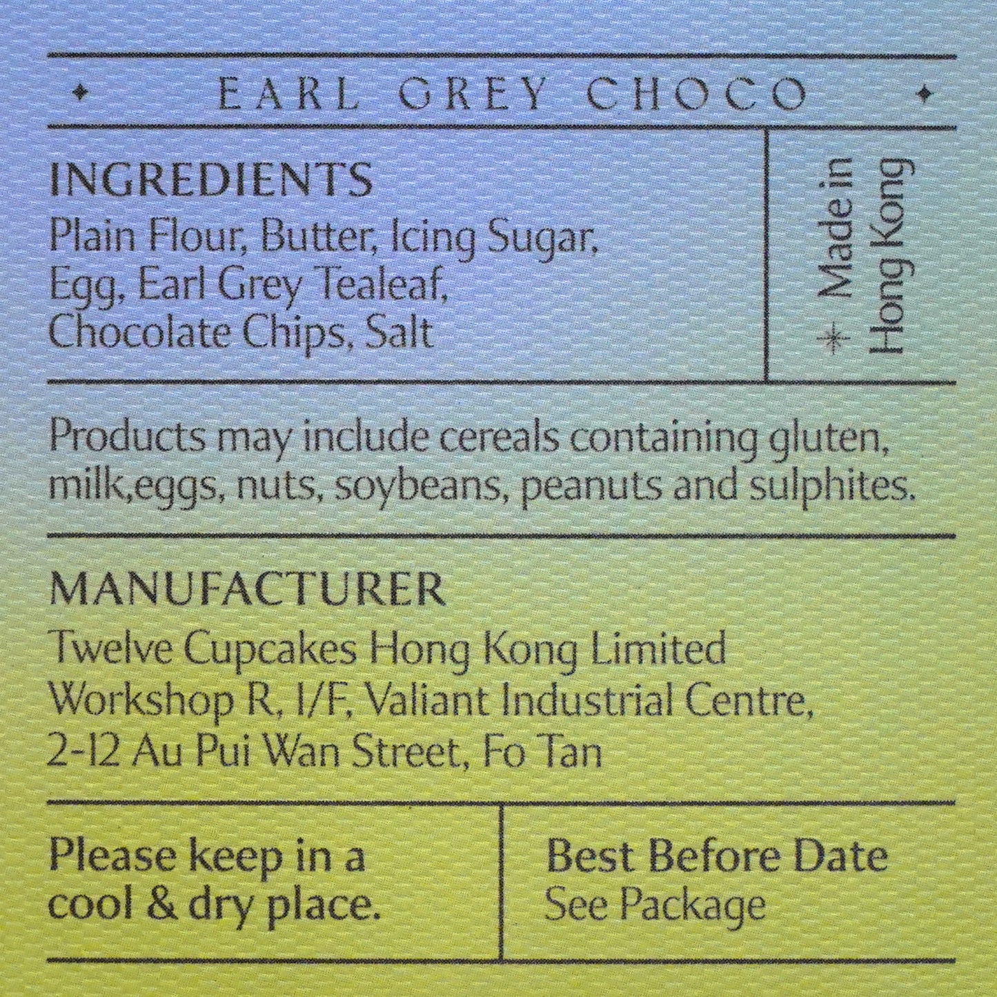 Earl Grey Chocolate